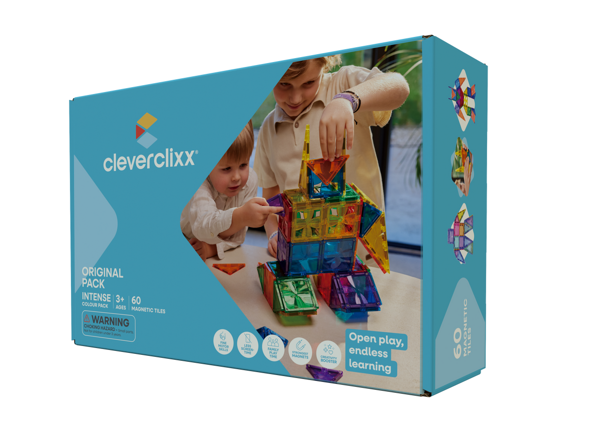 Cleverclixx Original Pack Intense - piastrelle magnetiche - 60 pezzi - foto 1
