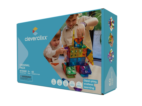 Cleverclixx Original Pack Intense - piastrelle magnetiche - 60 pezzi - foto 1