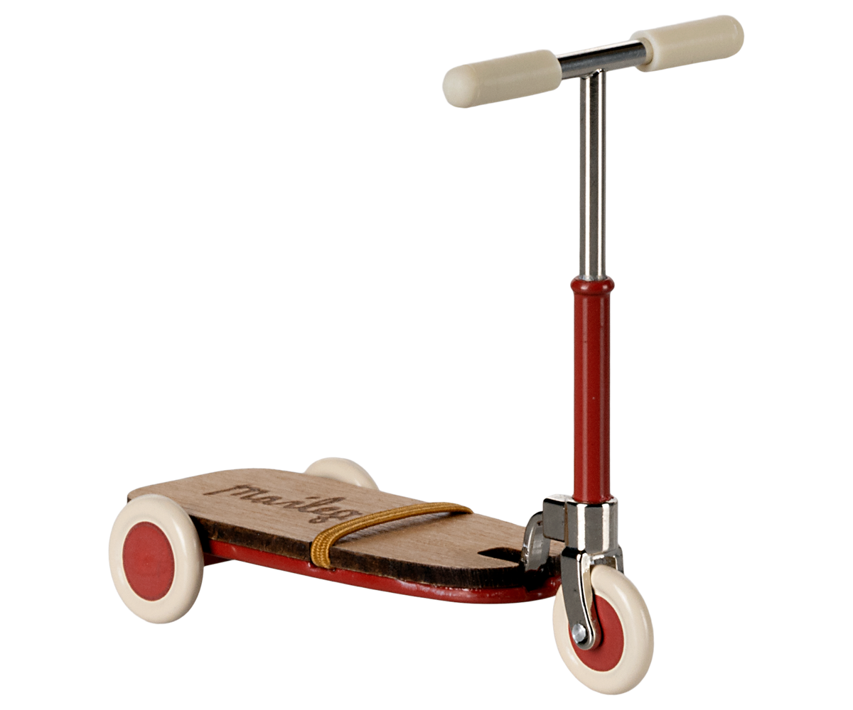 Maileg Monopattino Topo rosso - foto 1