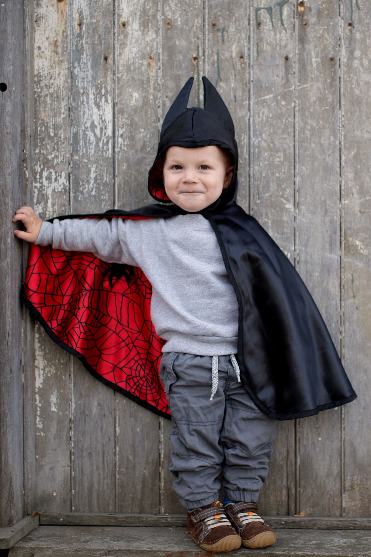 Great Pretenders Mantellina reversibile Ragno e Pipistrello - foto 1