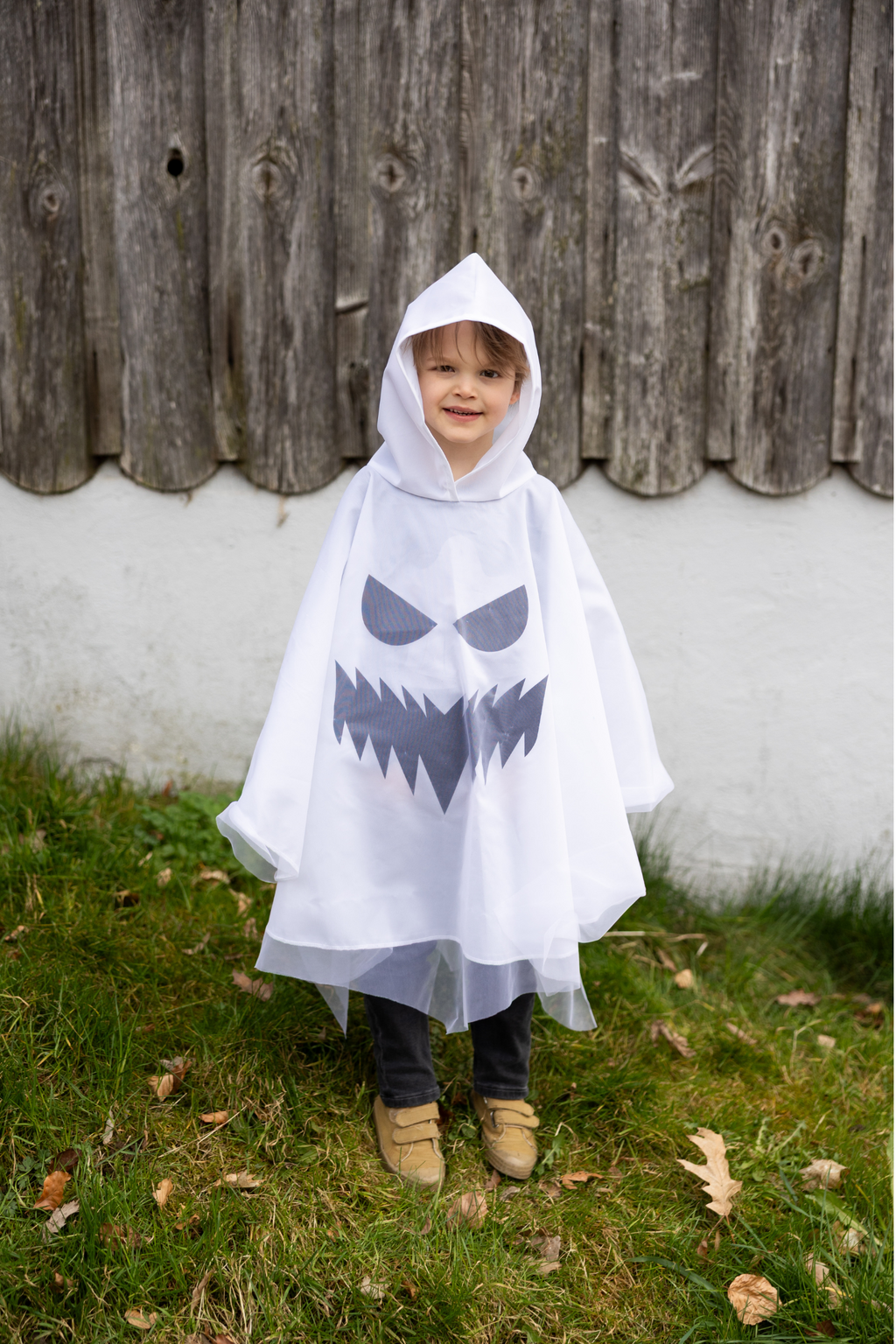 Great Pretenders Poncho Fantasma con cappuccio - foto 1