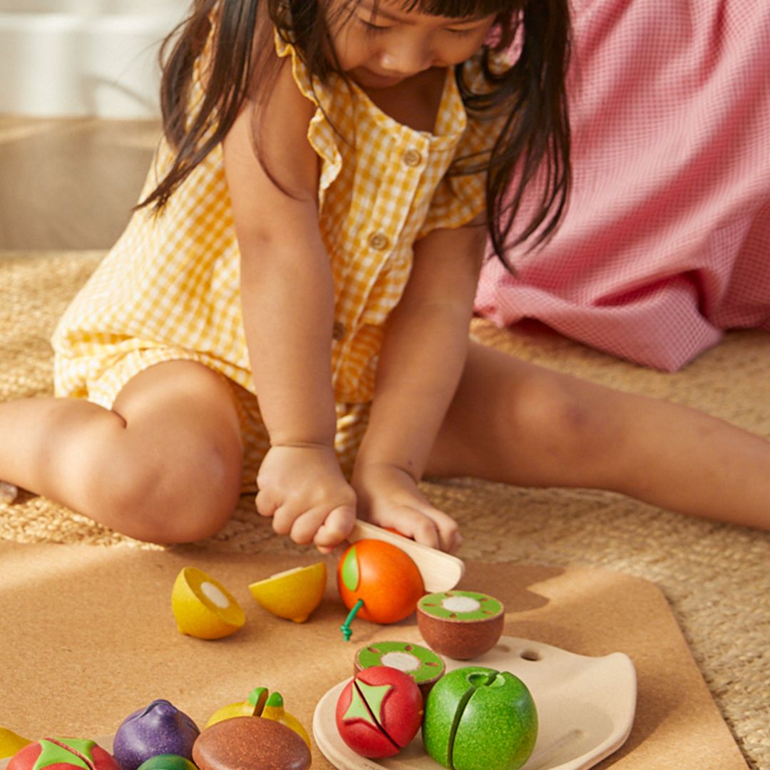 PlanToys Set frutta assortita da tagliare - foto 2