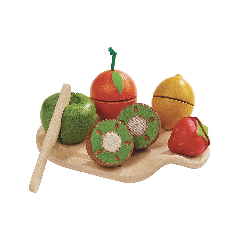 PlanToys Set frutta assortita da tagliare - foto 1
