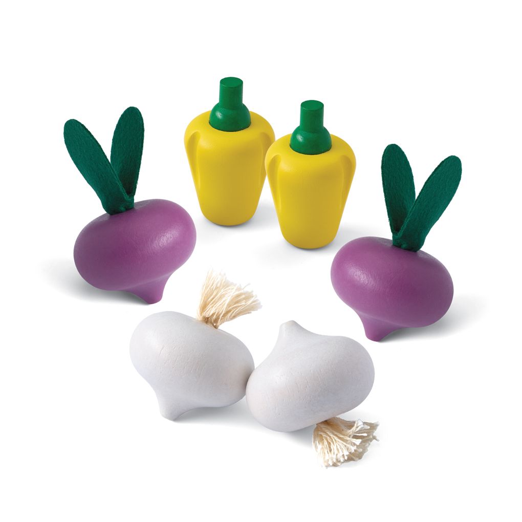 PlanToys Verdure fresche set C (ravanelli, aglio e peperoni) - foto 1