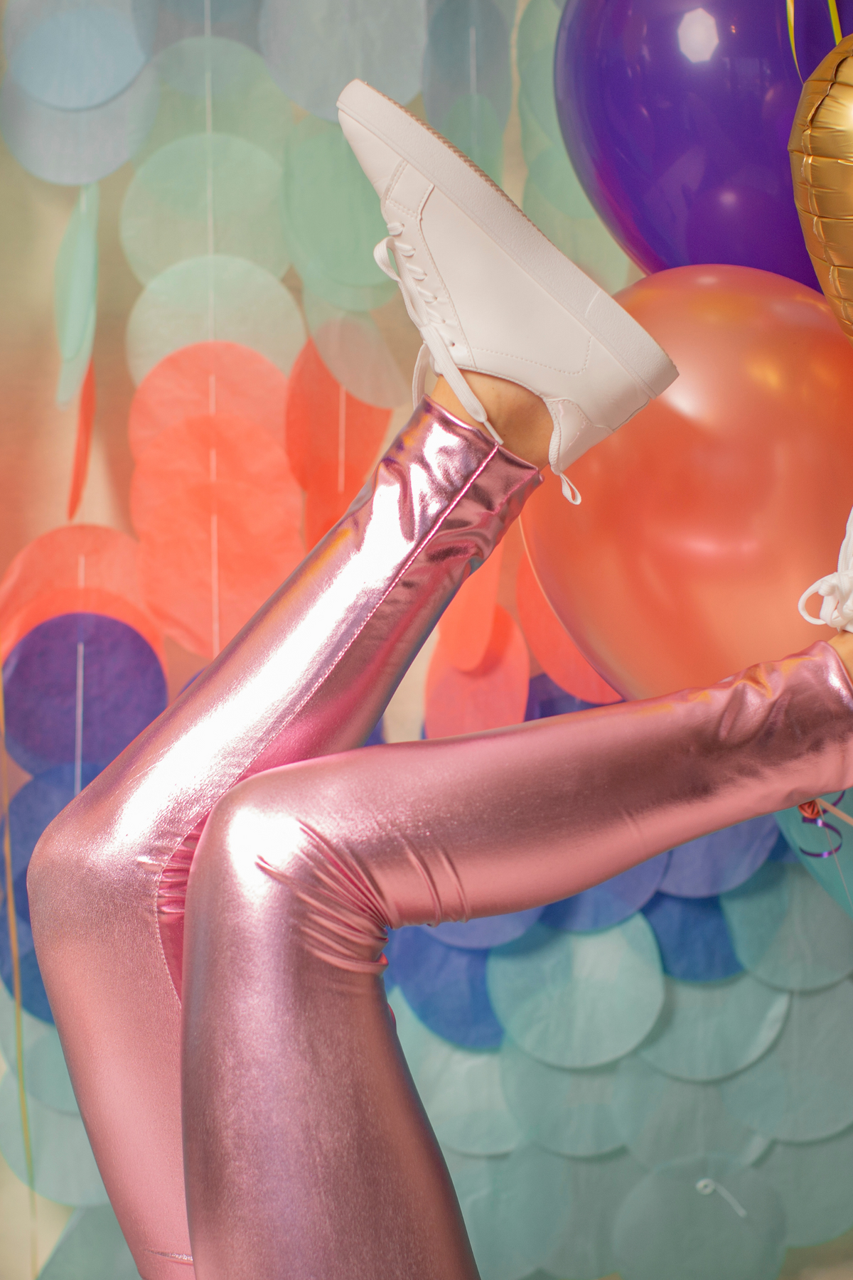 Great Pretenders Leggings metallizzati Love Life - foto 4