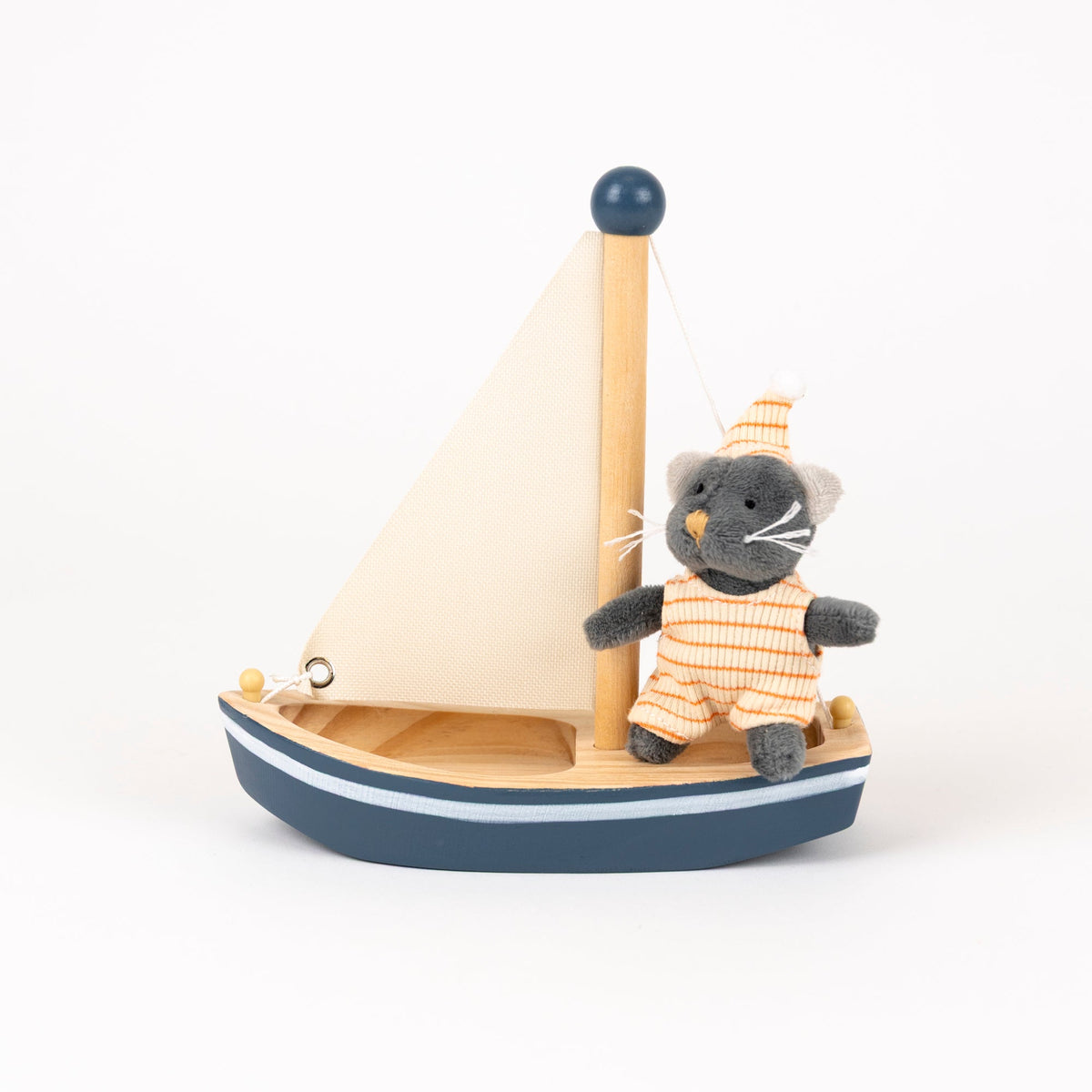 Egmont Toys Gatto Malo sulla barca a vela in legno - foto 5