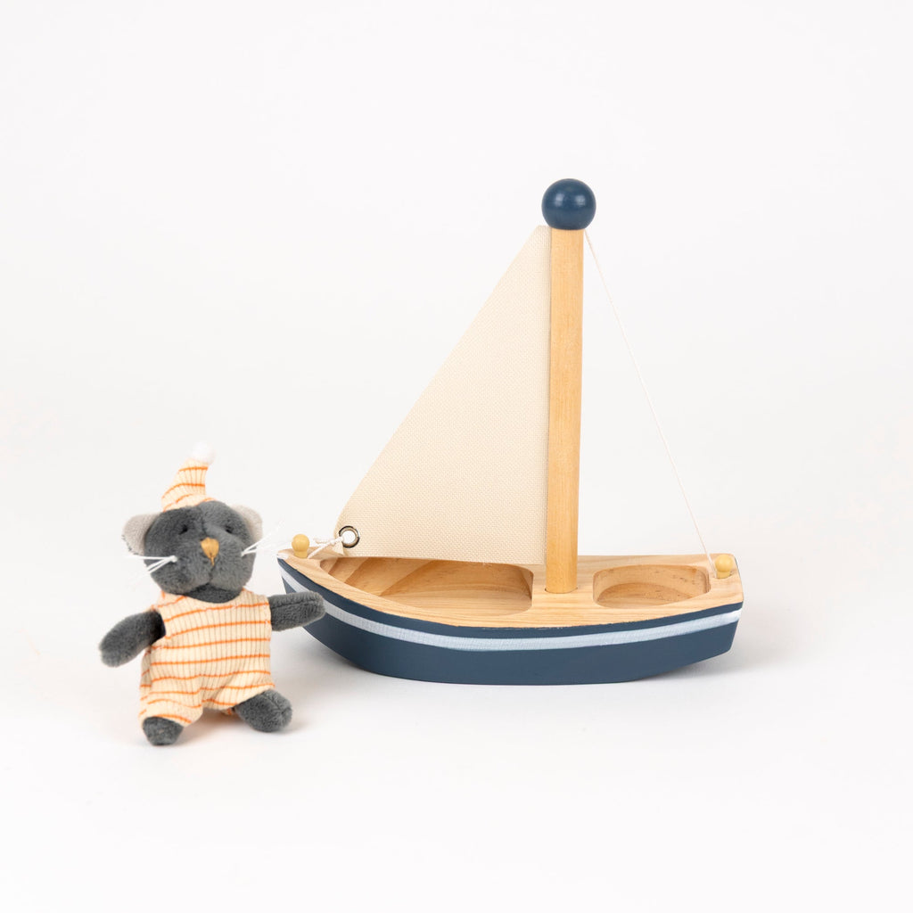 Egmont Toys Gatto Malo sulla barca a vela in legno - foto 6