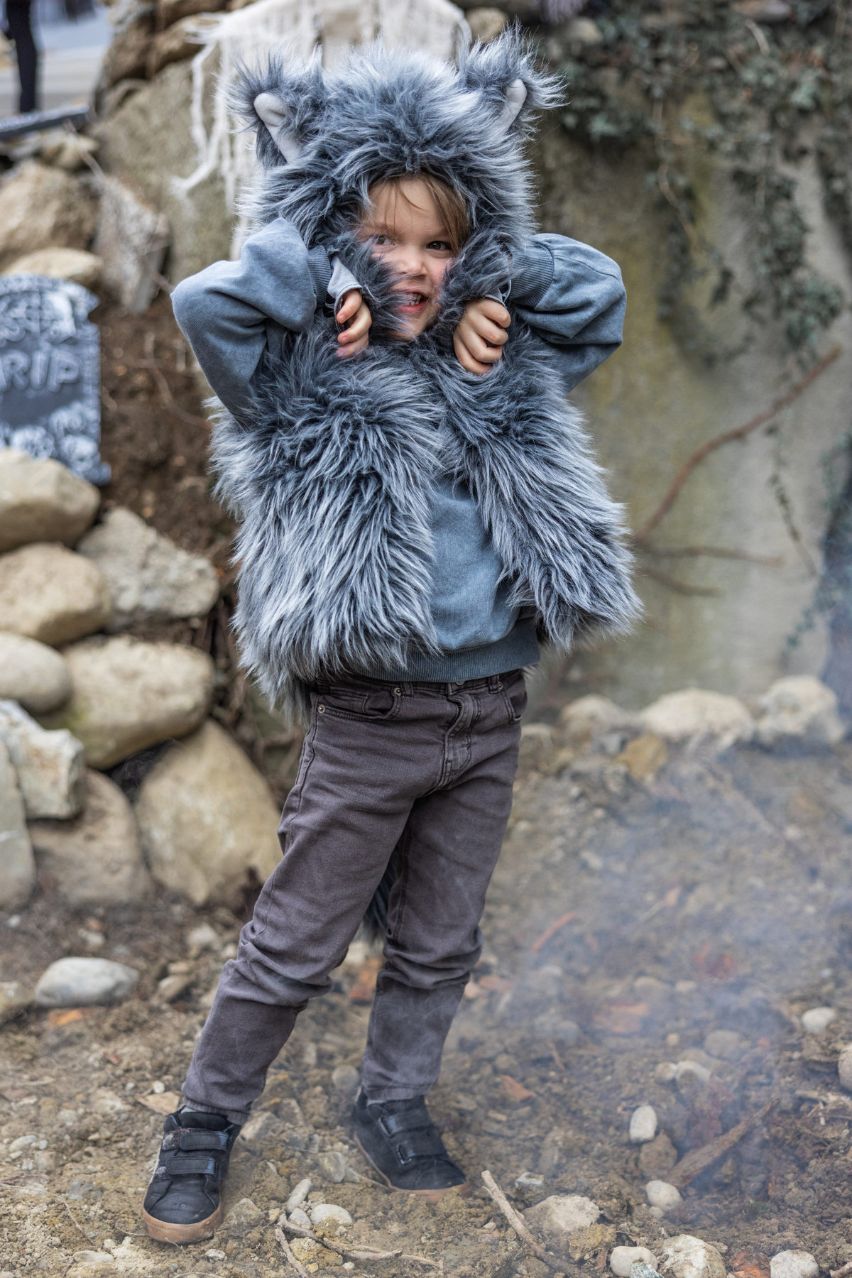Great Pretenders Gilet Lupo con guanti - foto 5