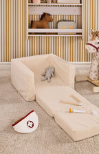 Kids Concept Poltroncina pieghevole bianco naturale - foto 4