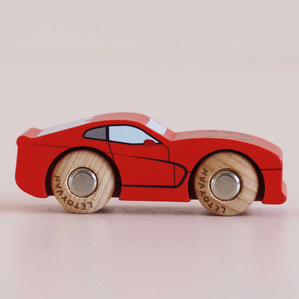 Le Toy Van No. 18 Jasper - auto sportiva in legno Classic Car Collection - foto 2