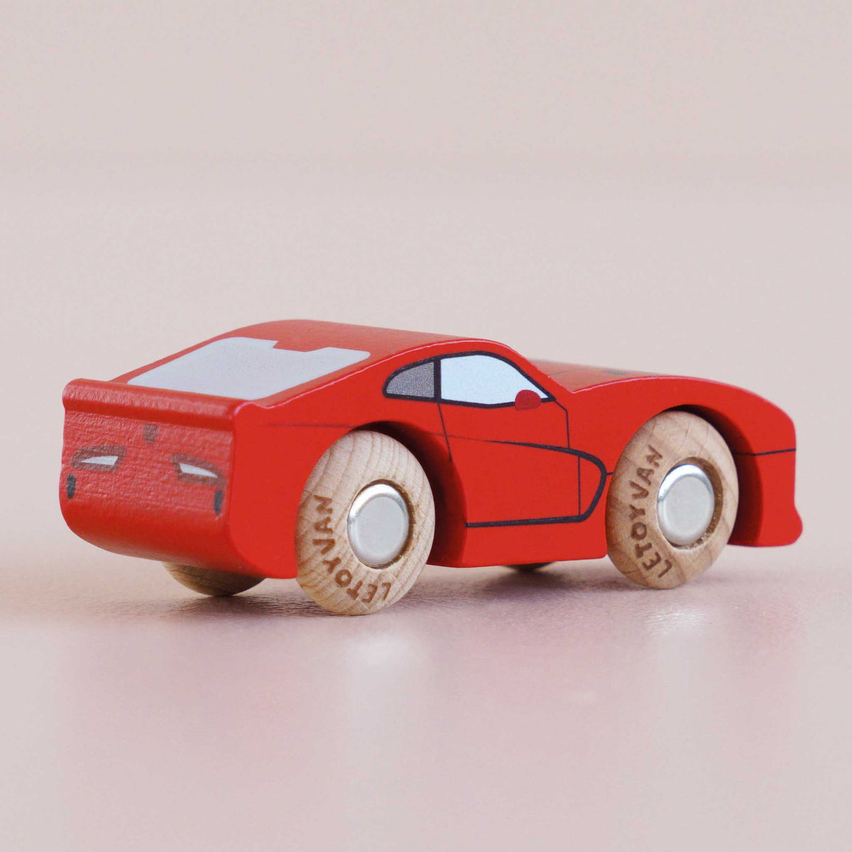 Le Toy Van No. 18 Jasper - auto sportiva in legno Classic Car Collection - foto 3
