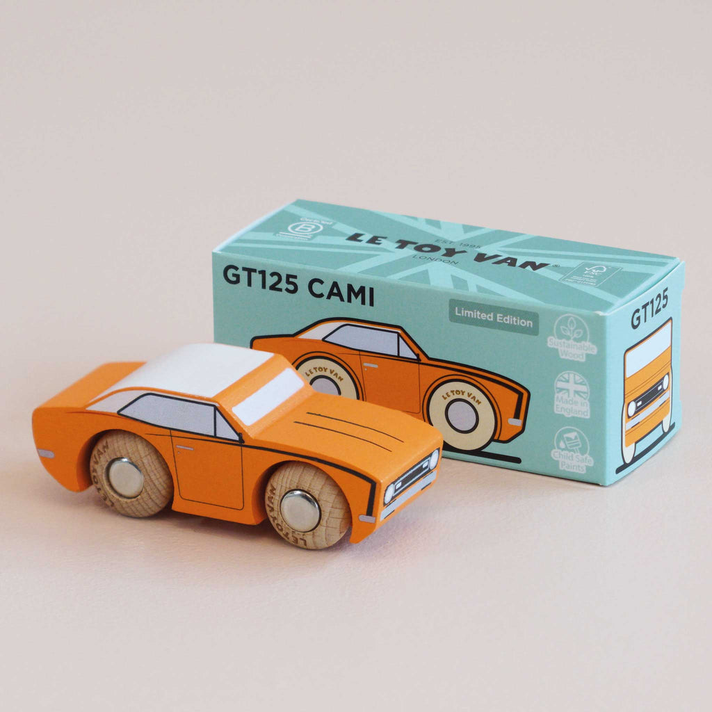 Le Toy Van No. 22 Cami - auto da corsa in legno Classic Car Collection - foto 5