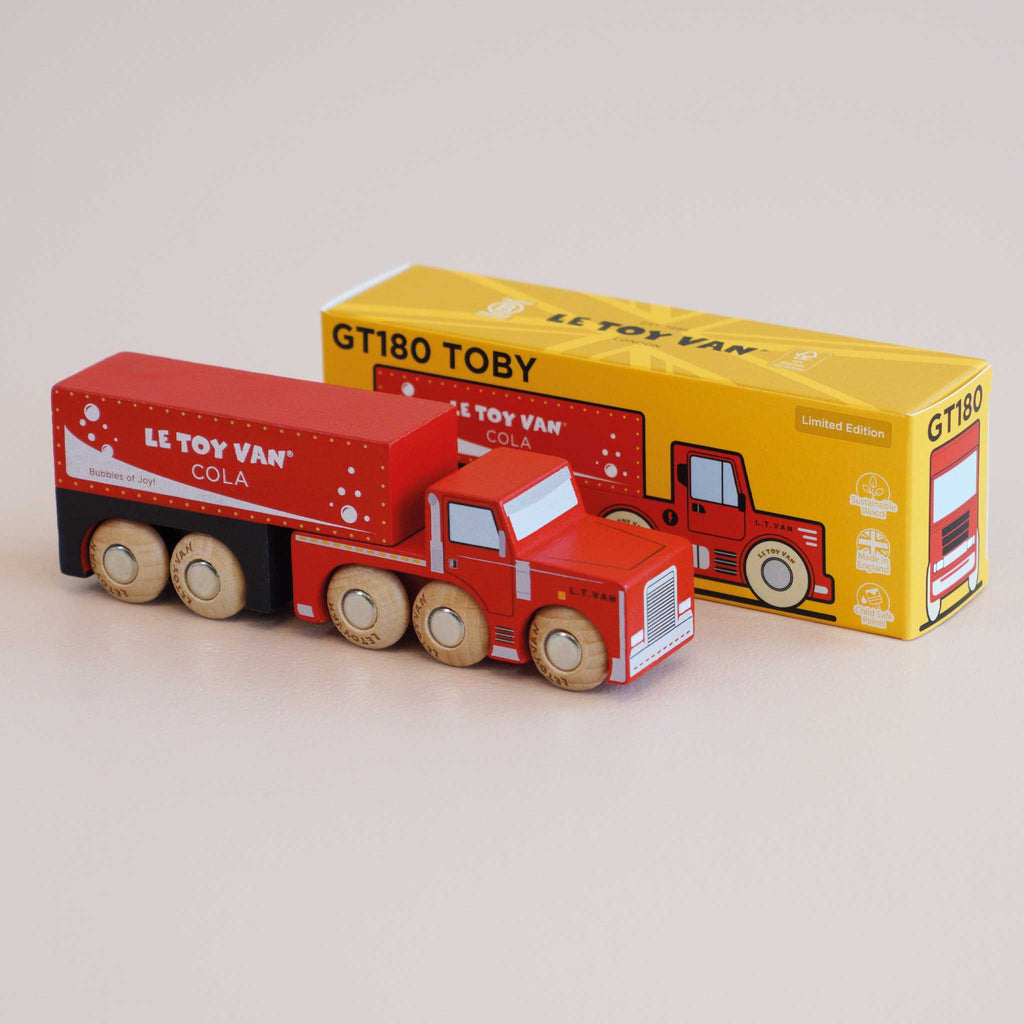 Le Toy Van No. 33 Toby - camioncino in legno Classic Car Collection - foto 5