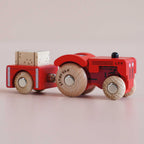 Le Toy Van No. 34 Tilly - trattore con rimorchio in legno Classic Car Collection - foto 1