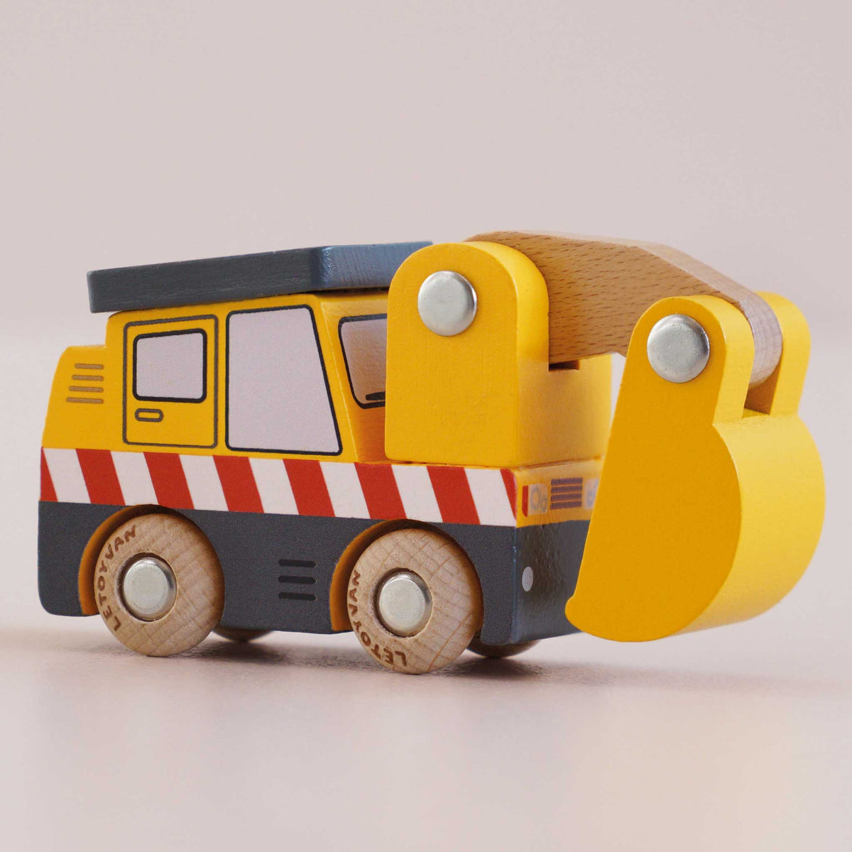 Le Toy Van No. 37 Eddie - escavatore in legno Classic Car Collection - foto 1