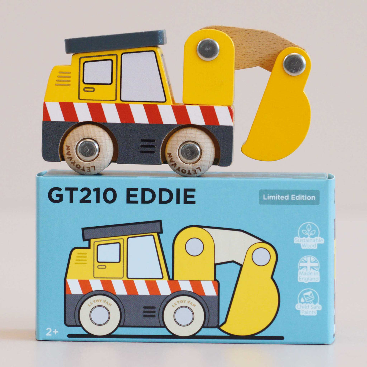Le Toy Van No. 37 Eddie - escavatore in legno Classic Car Collection - foto 4