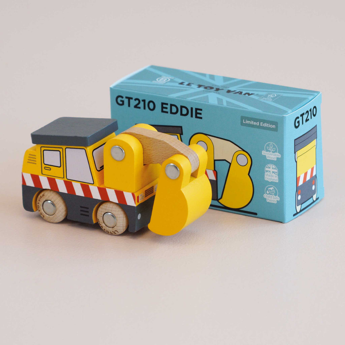 Le Toy Van No. 37 Eddie - escavatore in legno Classic Car Collection - foto 5