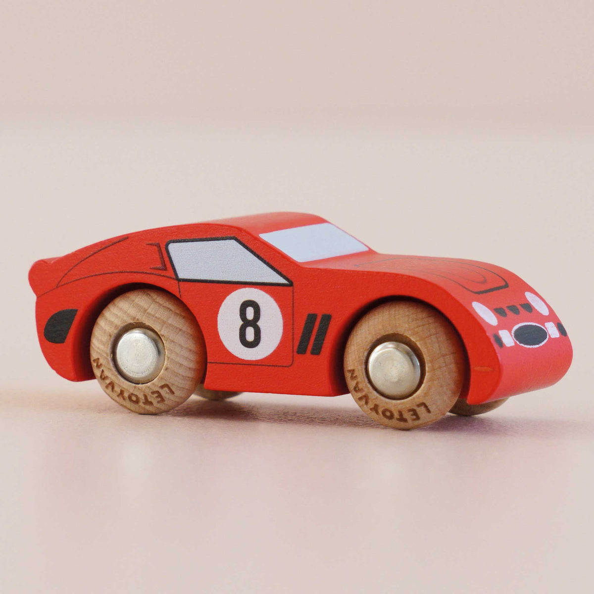 Le Toy Van No. 4 Finley - auto da corsa in legno Classic Car Collection - foto 1