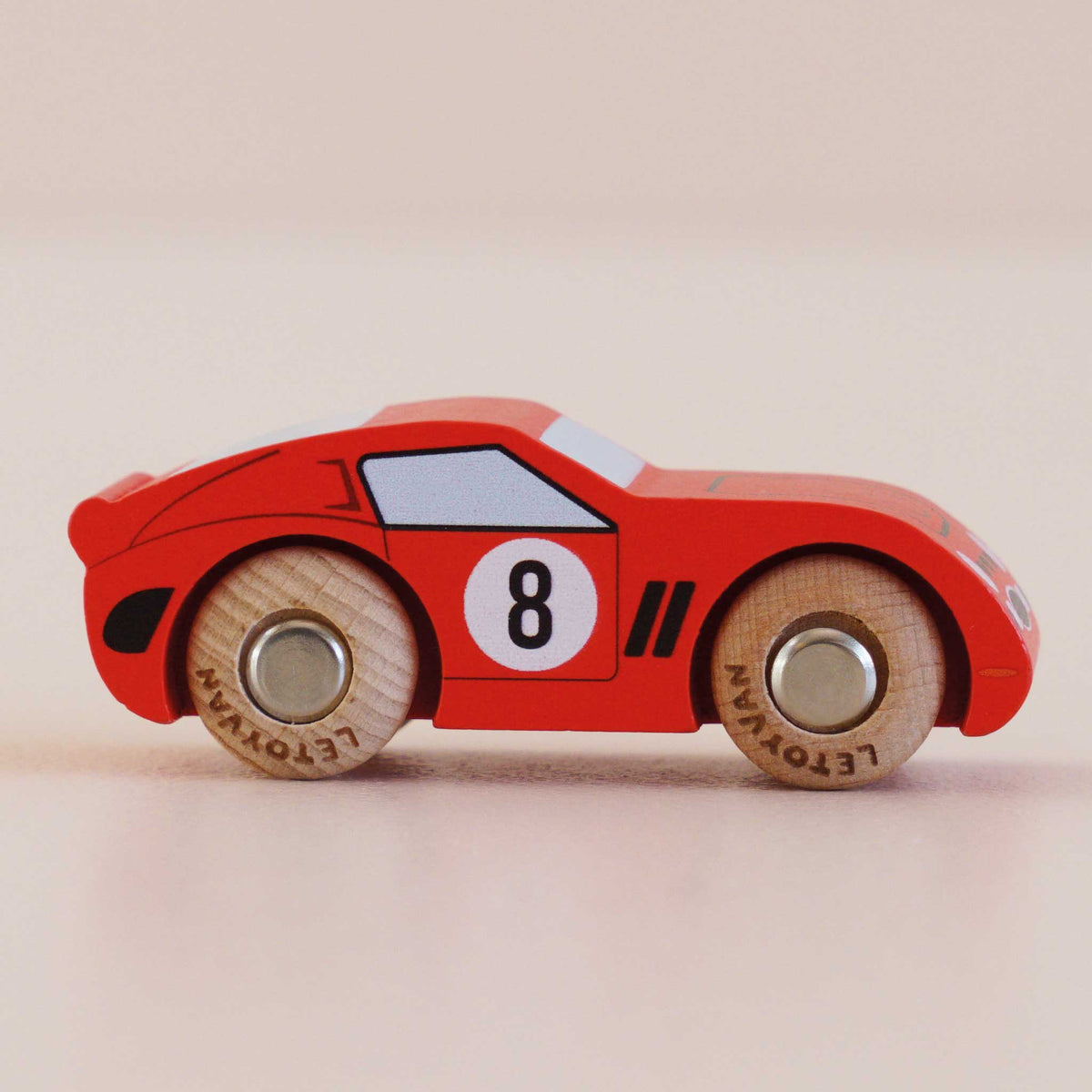 Le Toy Van No. 4 Finley - auto da corsa in legno Classic Car Collection - foto 2
