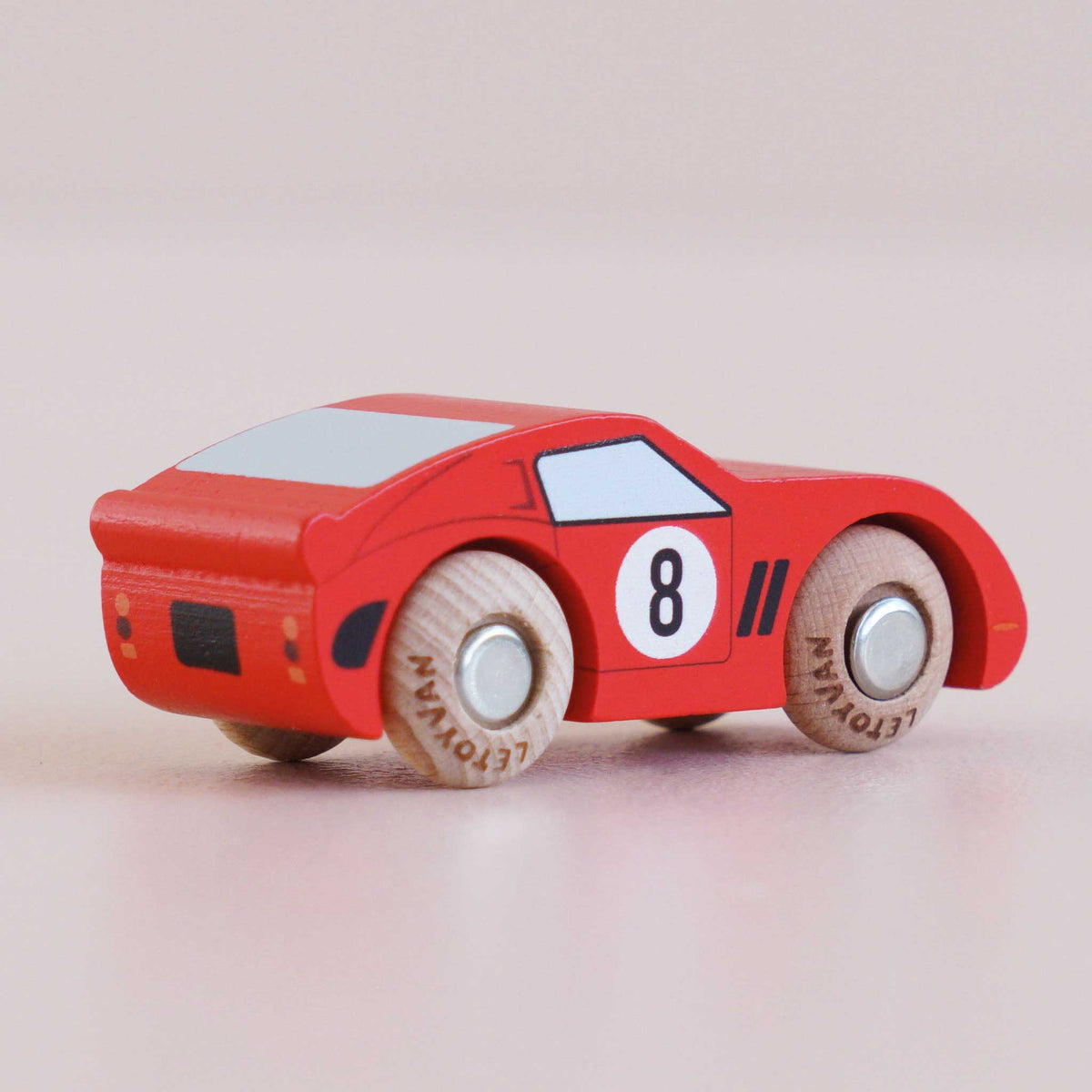 Le Toy Van No. 4 Finley - auto da corsa in legno Classic Car Collection - foto 3