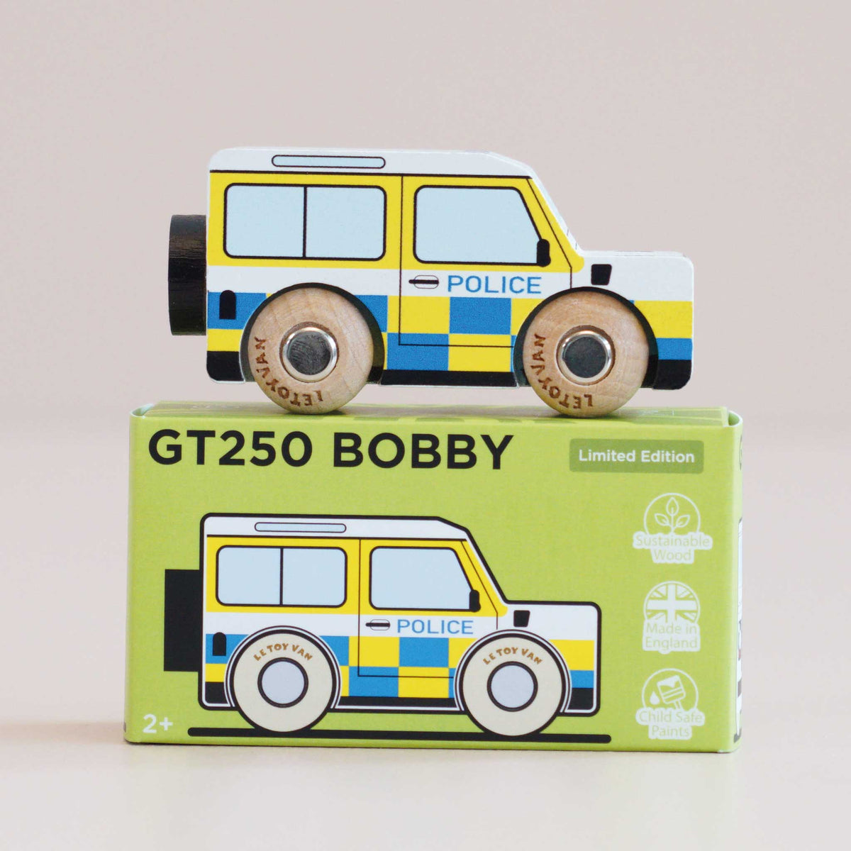 Le Toy Van No. 40 Bobby - auto della polizia in legno Classic Car Collection - foto 4