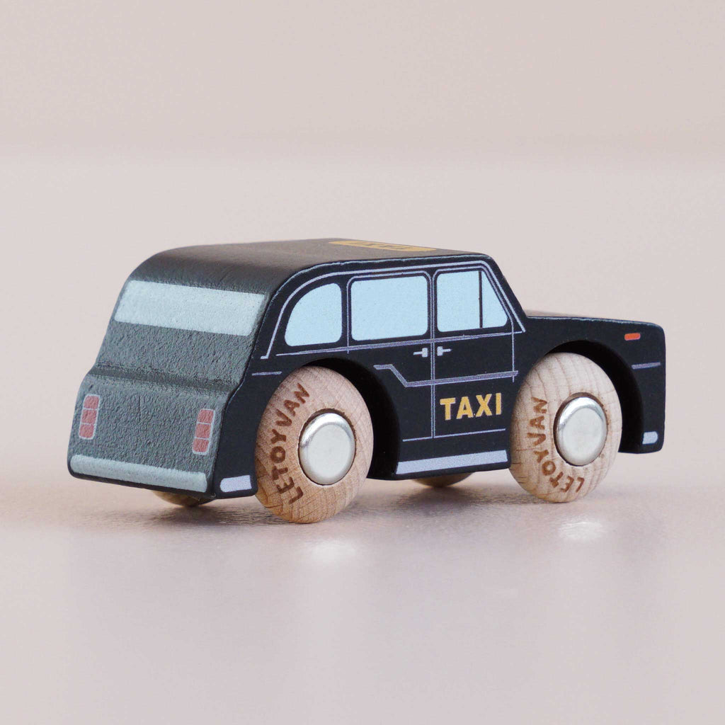 Le Toy Van No. 45 Bertie - taxi in legno Classic Car Collection - foto 3