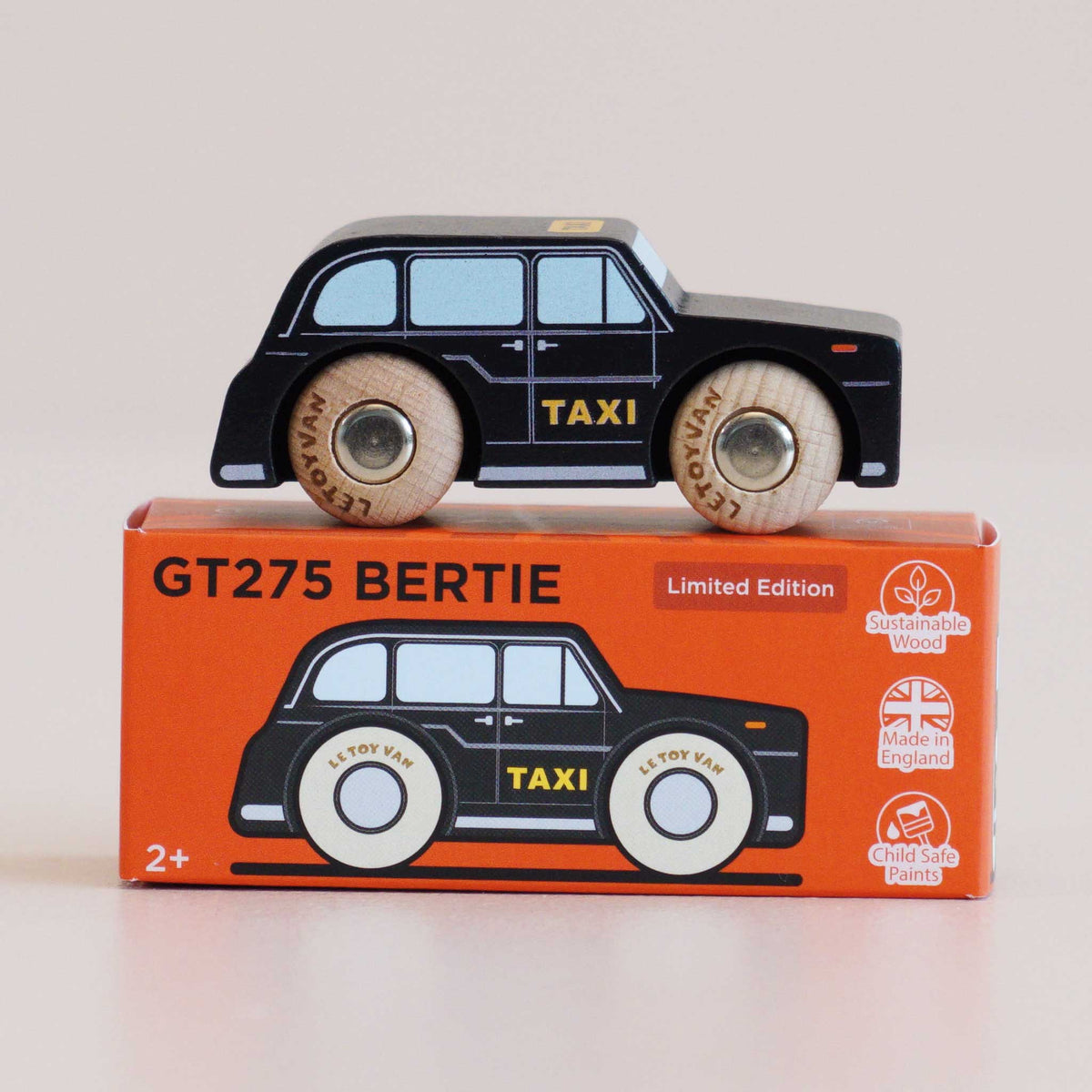 Le Toy Van No. 45 Bertie - taxi in legno Classic Car Collection - foto 4