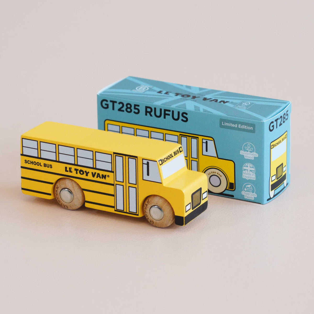 Le Toy Van No. 47 Rufus - scuolabus in legno Classic Car Collection - foto 5