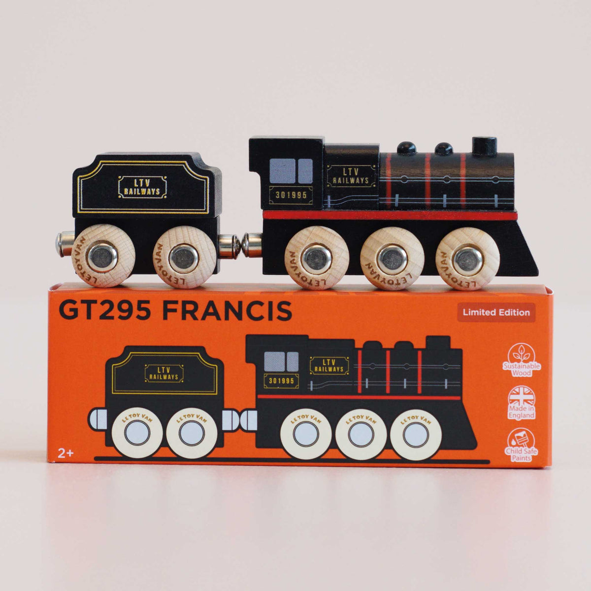Le Toy Van No. 49 Francis - locomotiva a vapore in legno Classic Car Collection - foto 4