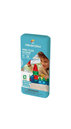Cleverclixx Mini Tiles Pack Intense - mini piastrelle magnetiche - 28 pezzi - foto 1