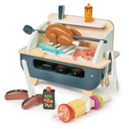 Tender Leaf Set barbecue in legno con accessori completi - foto 2