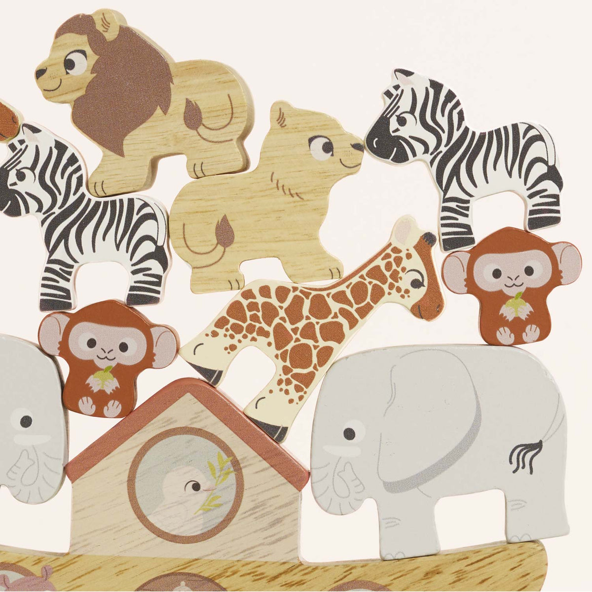 Le Toy Van Arca dell'equilibrio con animali da impilare - foto 4
