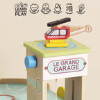 Le Toy Van Le Grand Garage in legno a 3 piani - foto 3