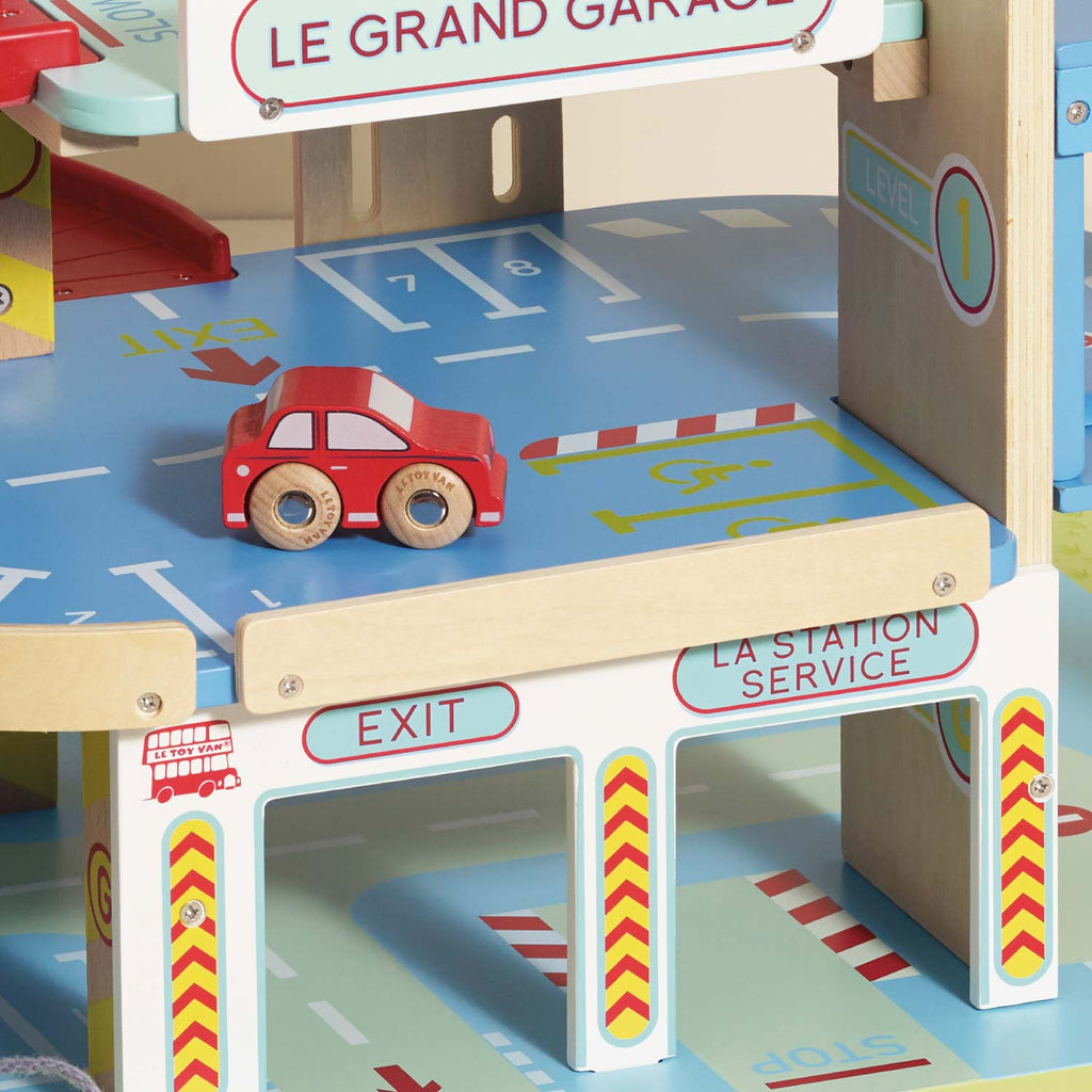 Le Toy Van Le Grand Garage in legno a 3 piani - foto 5
