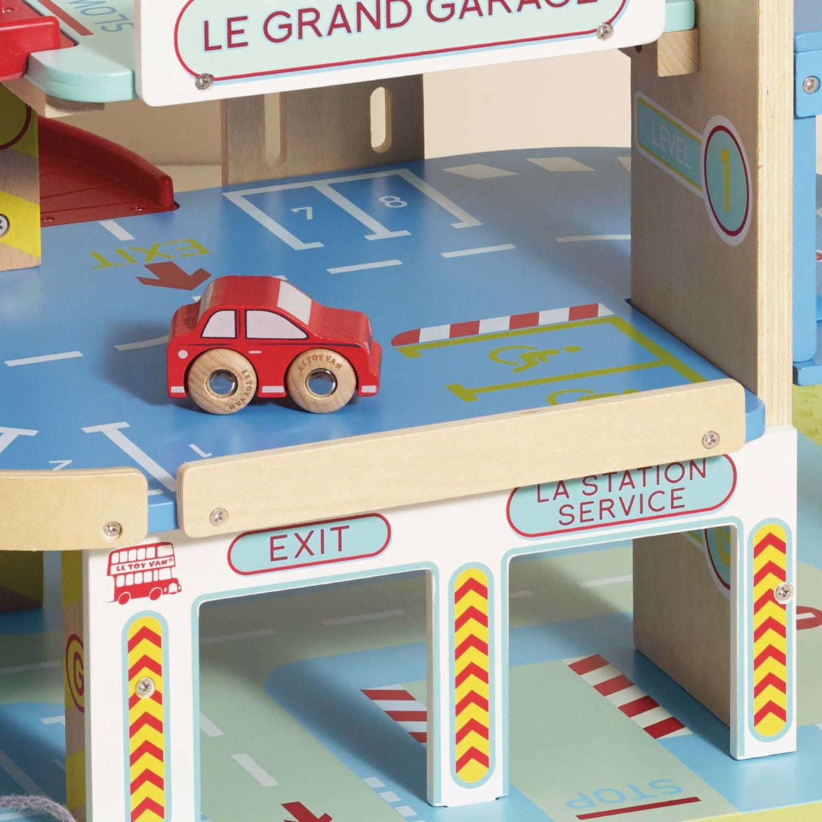 Le Toy Van Le Grand Garage in legno a 3 piani - foto 5