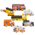Le Toy Van Elicottero di soccorso e veicoli d'emergenza in legno - foto 1