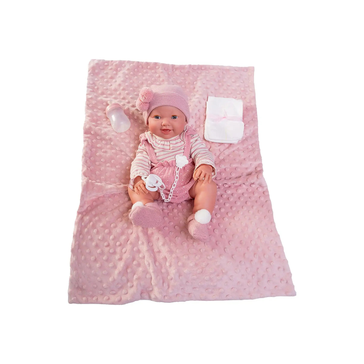 Antonio Juan Bambola Neonata Mia fa la pipì con copertina 42 cm - foto 4