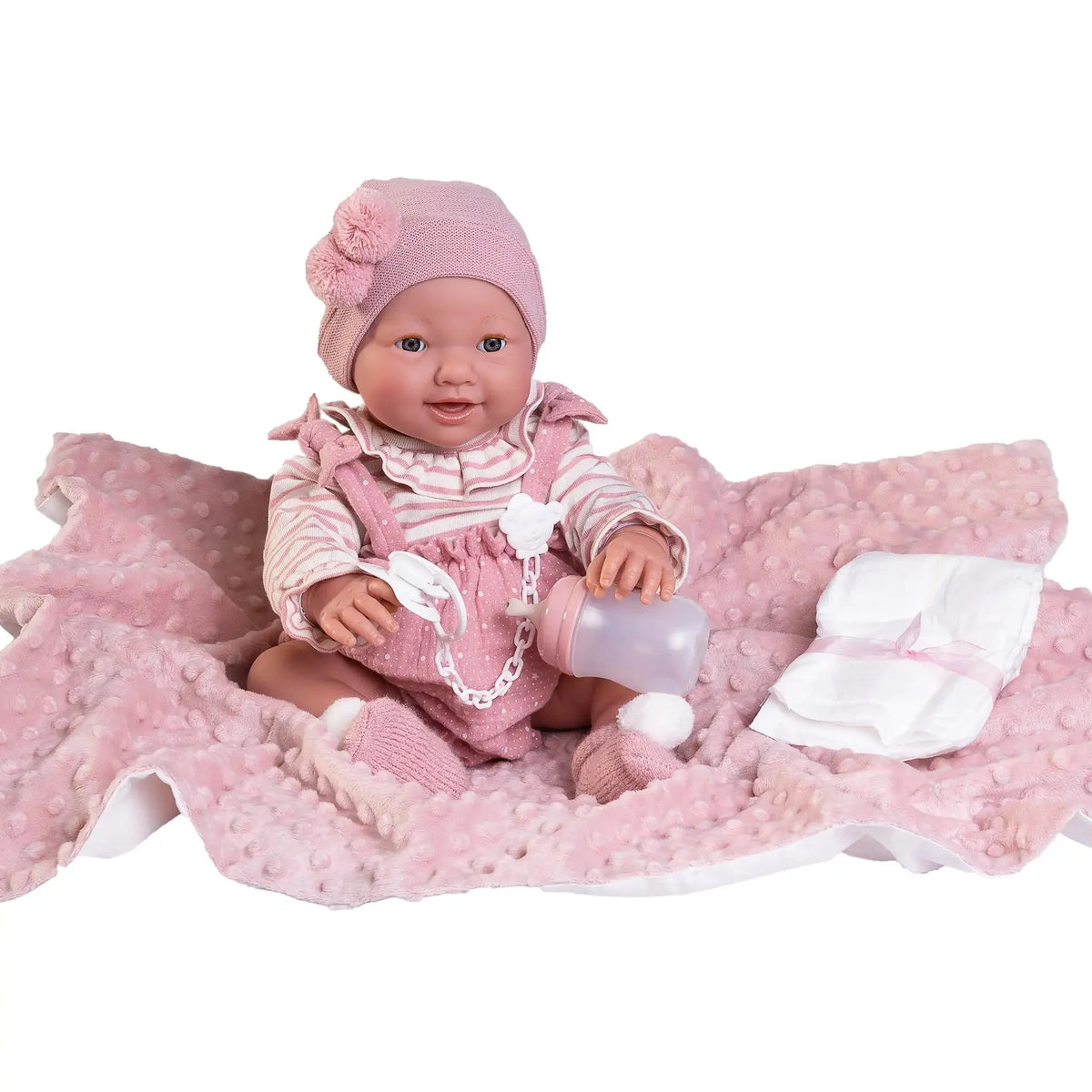 Antonio Juan Bambola Neonata Mia fa la pipì con copertina 42 cm - foto 1