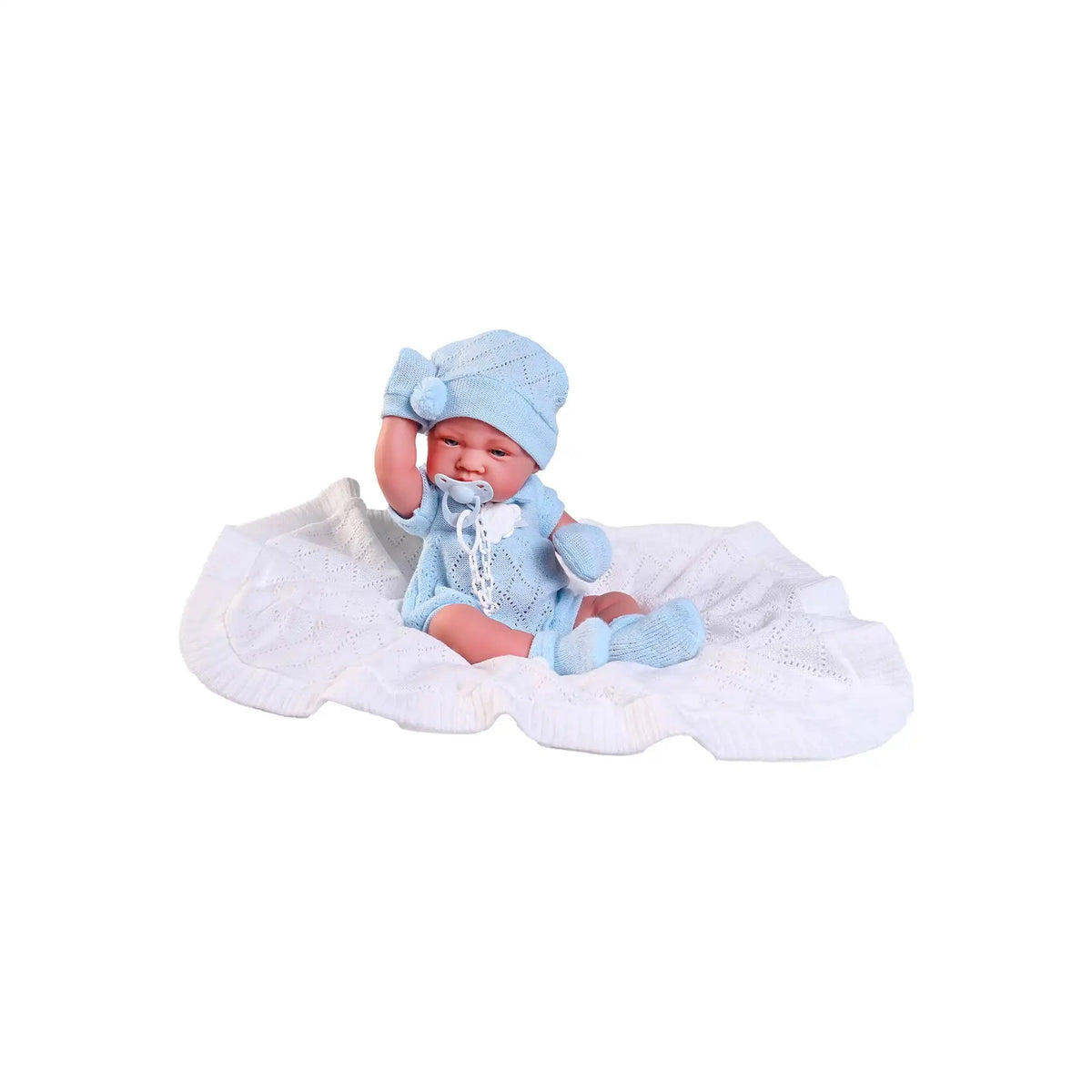 Antonio Juan Bambolotto Neonato Lúi con copertina 42 cm - foto 1